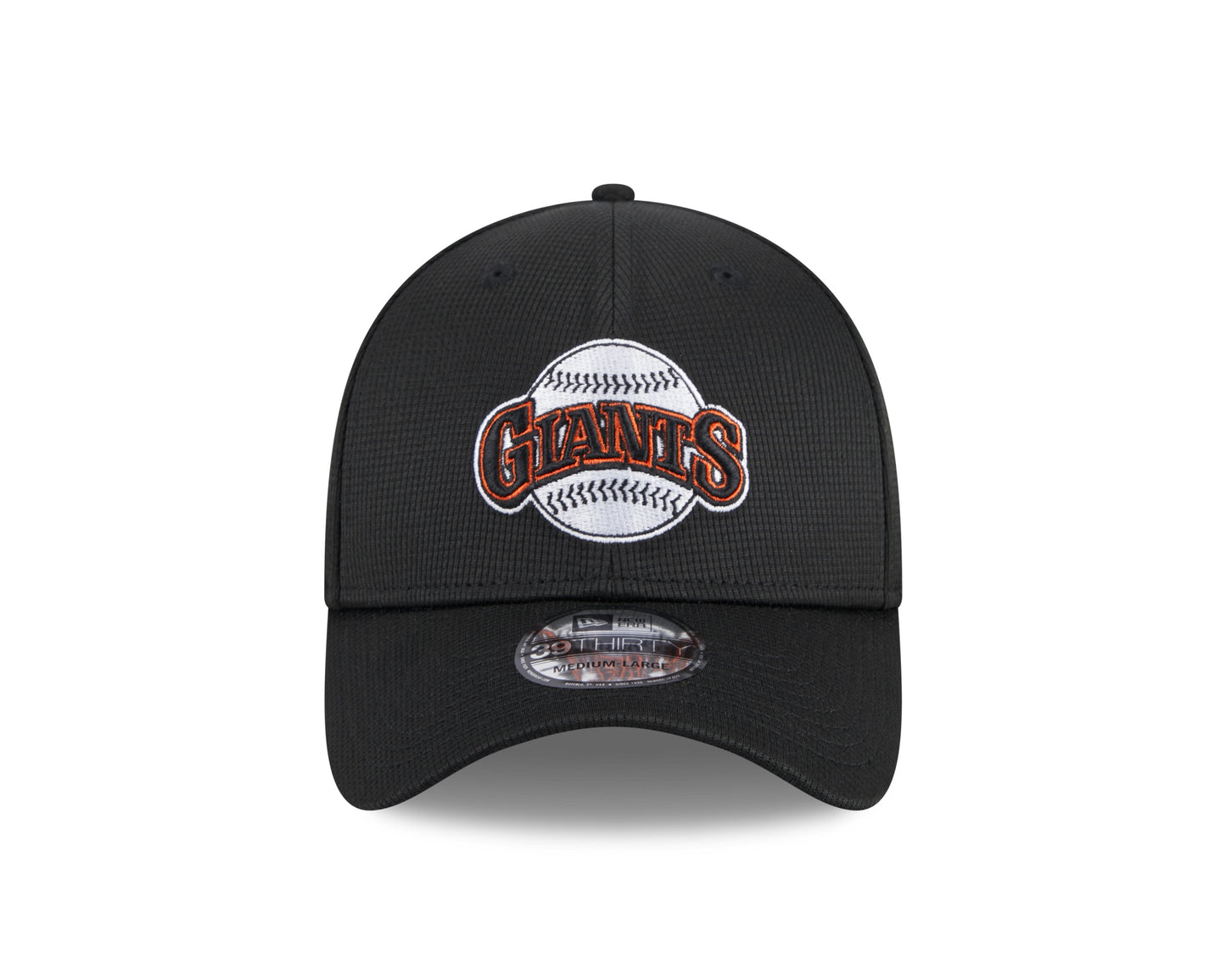 Men's San Francisco Giants New Era 2024 Batting Practice Black 39THIRTY Flex-Fit Hat Official Team Hat Sports Fan Cap Official MLB Team Hat Baseball F