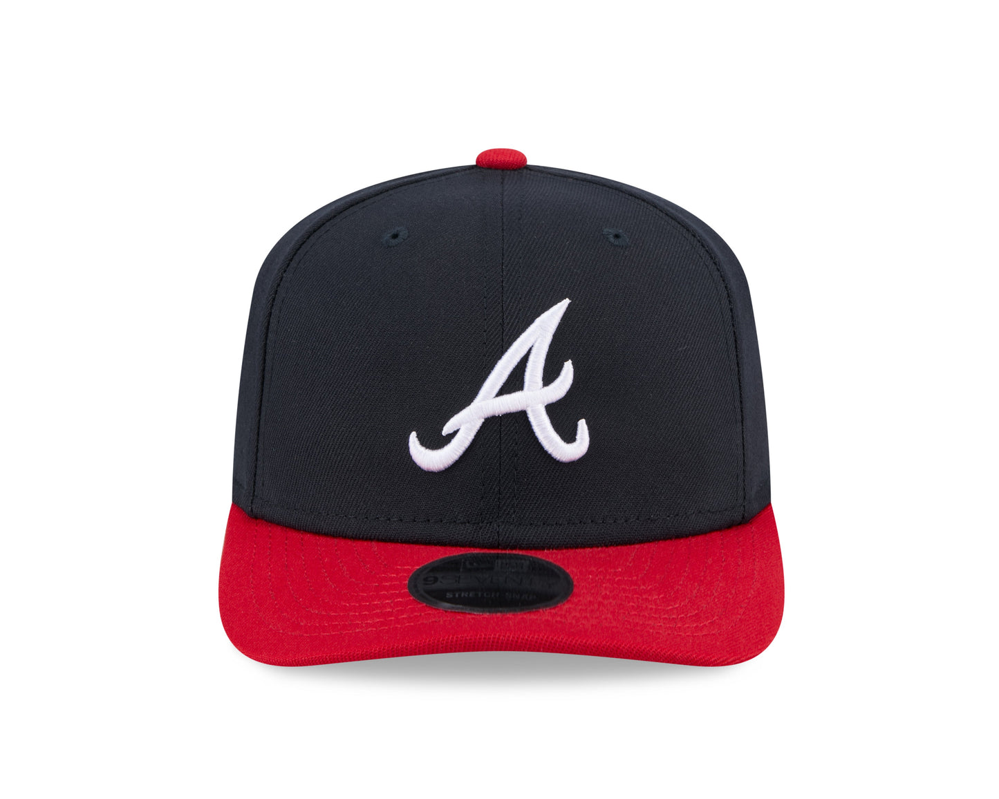 Atlanta Braves New Era Navy/Red 9SEVENTY Adjustable Hat Official Team Hat Sports Fan Cap Official MLB Team Hat Baseball Fan Cap
