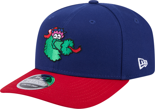 Philadelphia Phillies Blue/Red Phanatic New Era 9SEVENTY Stretch Snap Adjustable Hat Official Team Hat Sports Fan Cap Official MLB Team Hat Baseball F