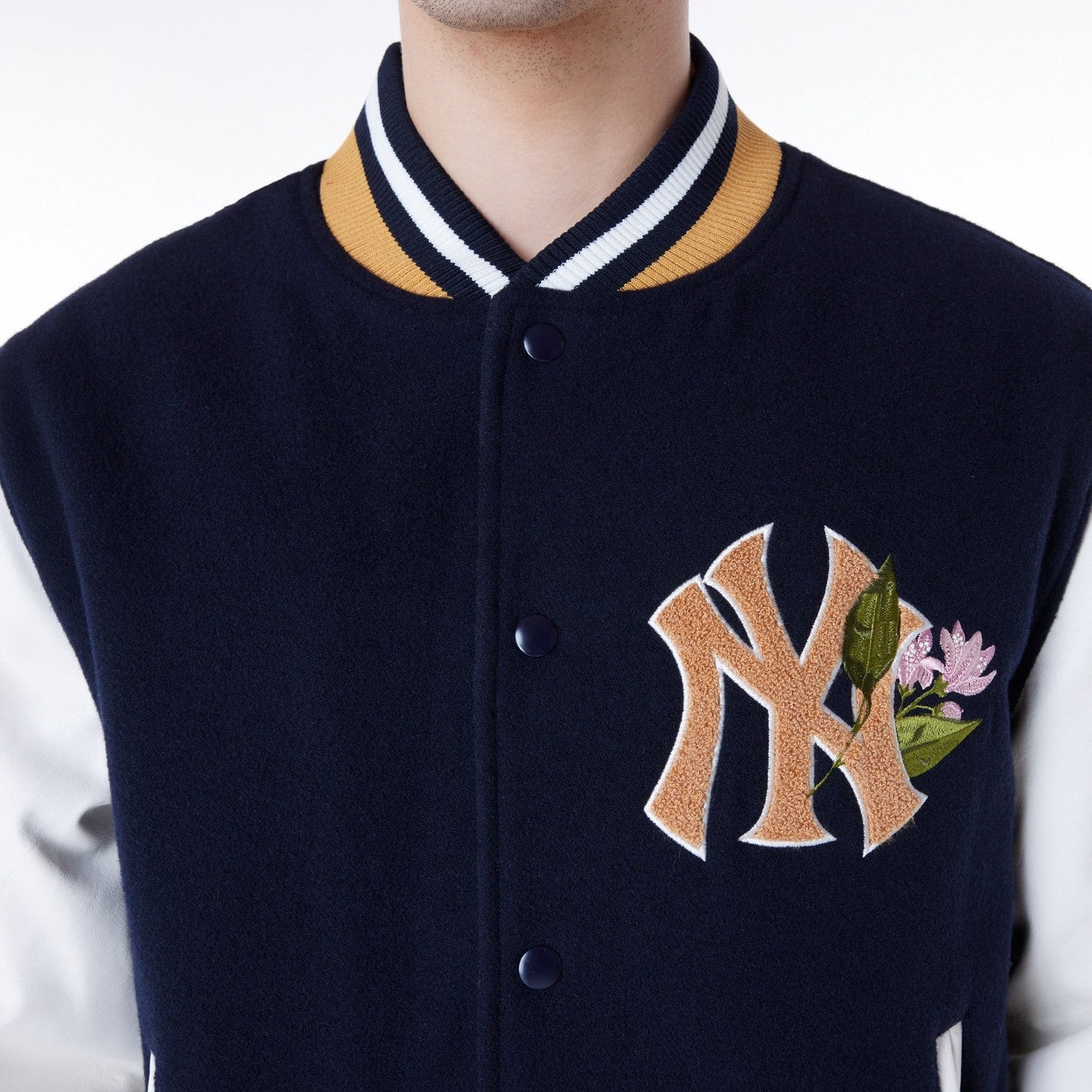 New Era - MLB Floral Varsity Jacket - New York Yankees Official Sports Fan Gear MLB Fan Gear Popular Style