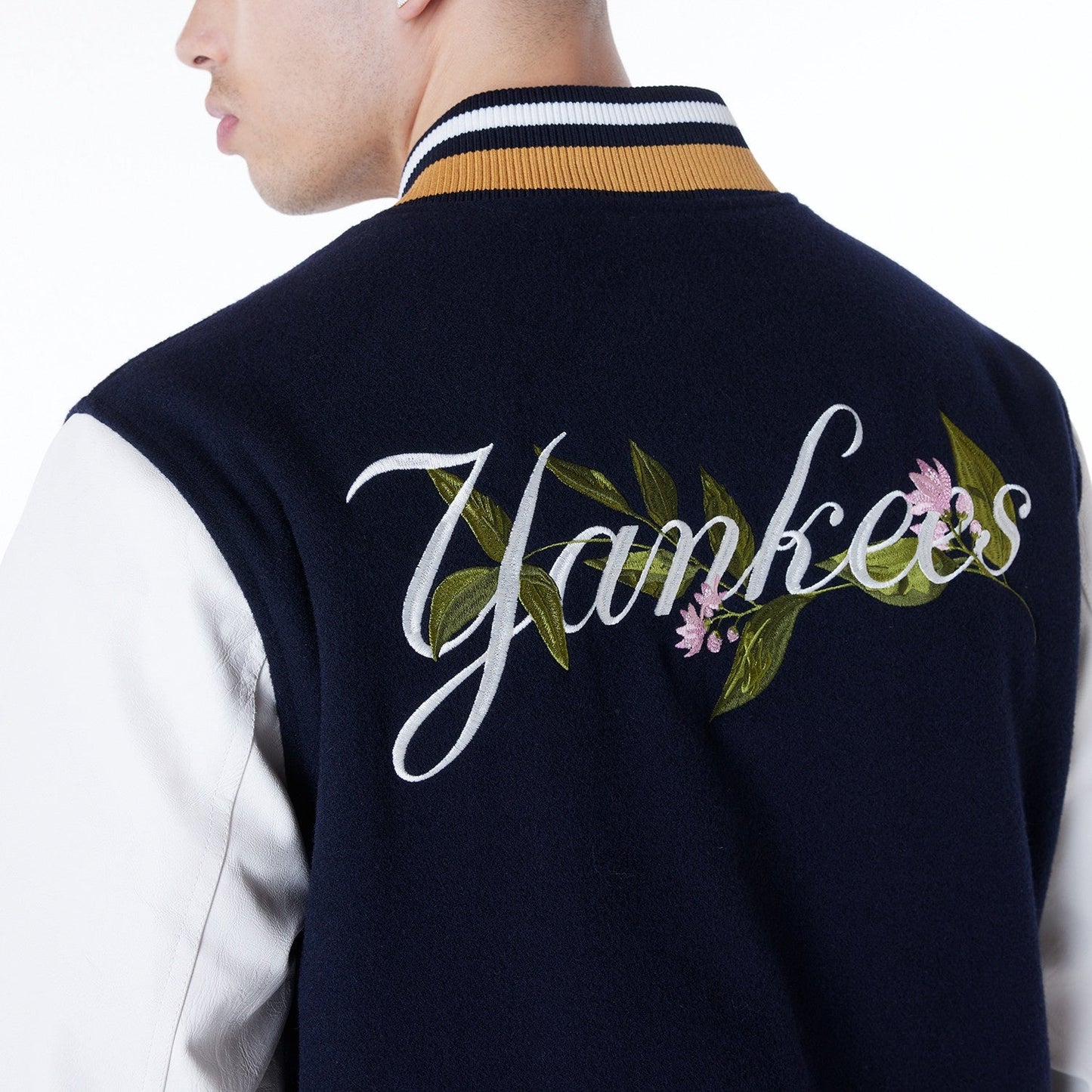 New Era - MLB Floral Varsity Jacket - New York Yankees Official Sports Fan Gear MLB Fan Gear Popular Style