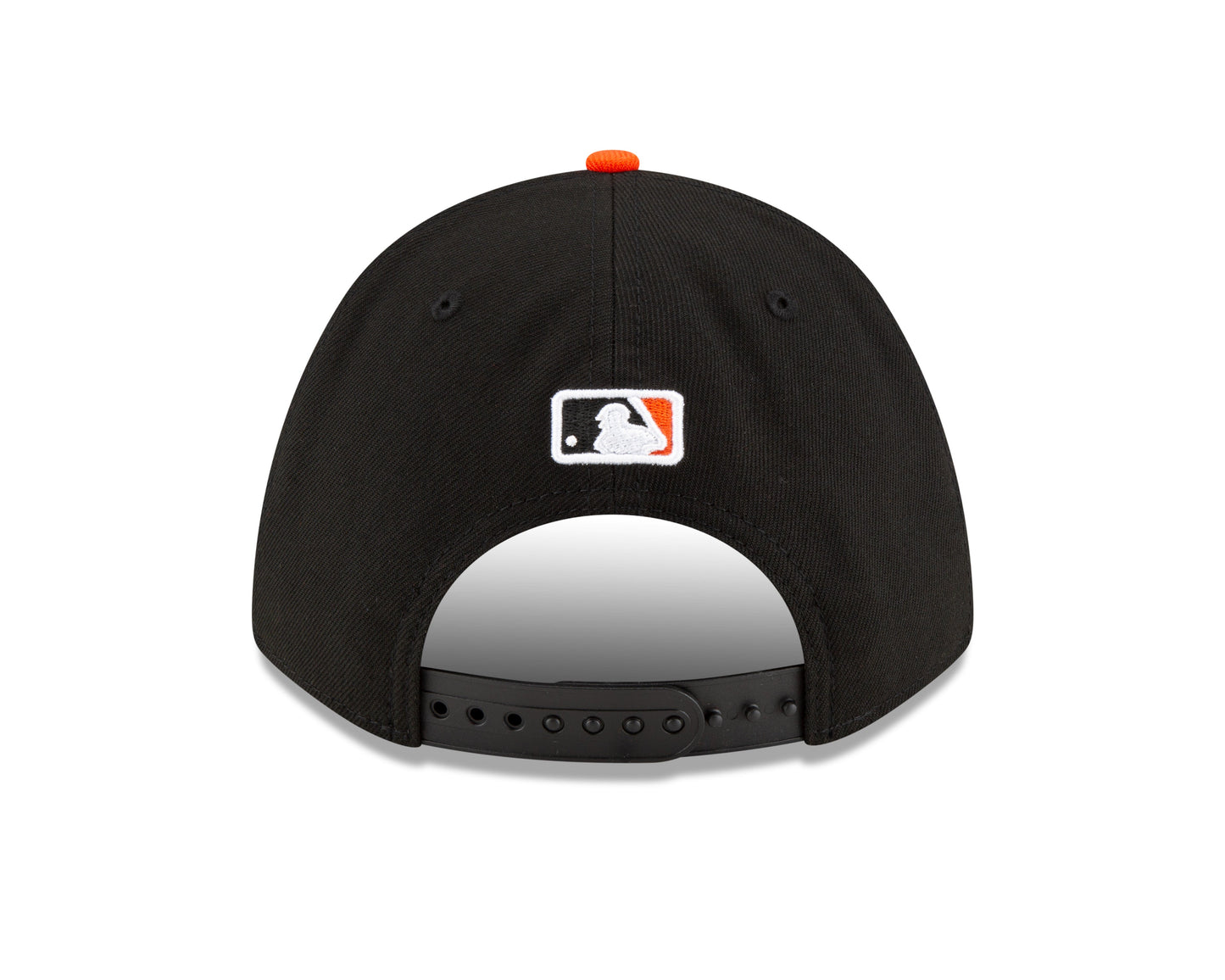Baltimore Orioles Black/Orange Alternate New Era Player Replica M-Crown 9FORTY Adjustable Hat Official Team Hat Sports Fan Cap Official MLB Team Hat B