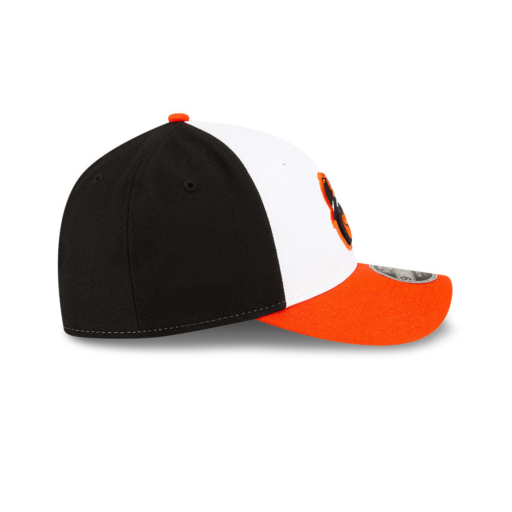 Baltimore Orioles White/Orange/Black New Era Player Replica M-Crown 9FORTY Adjustable Hat Official Team Hat Sports Fan Cap Official MLB Team Hat Baseb