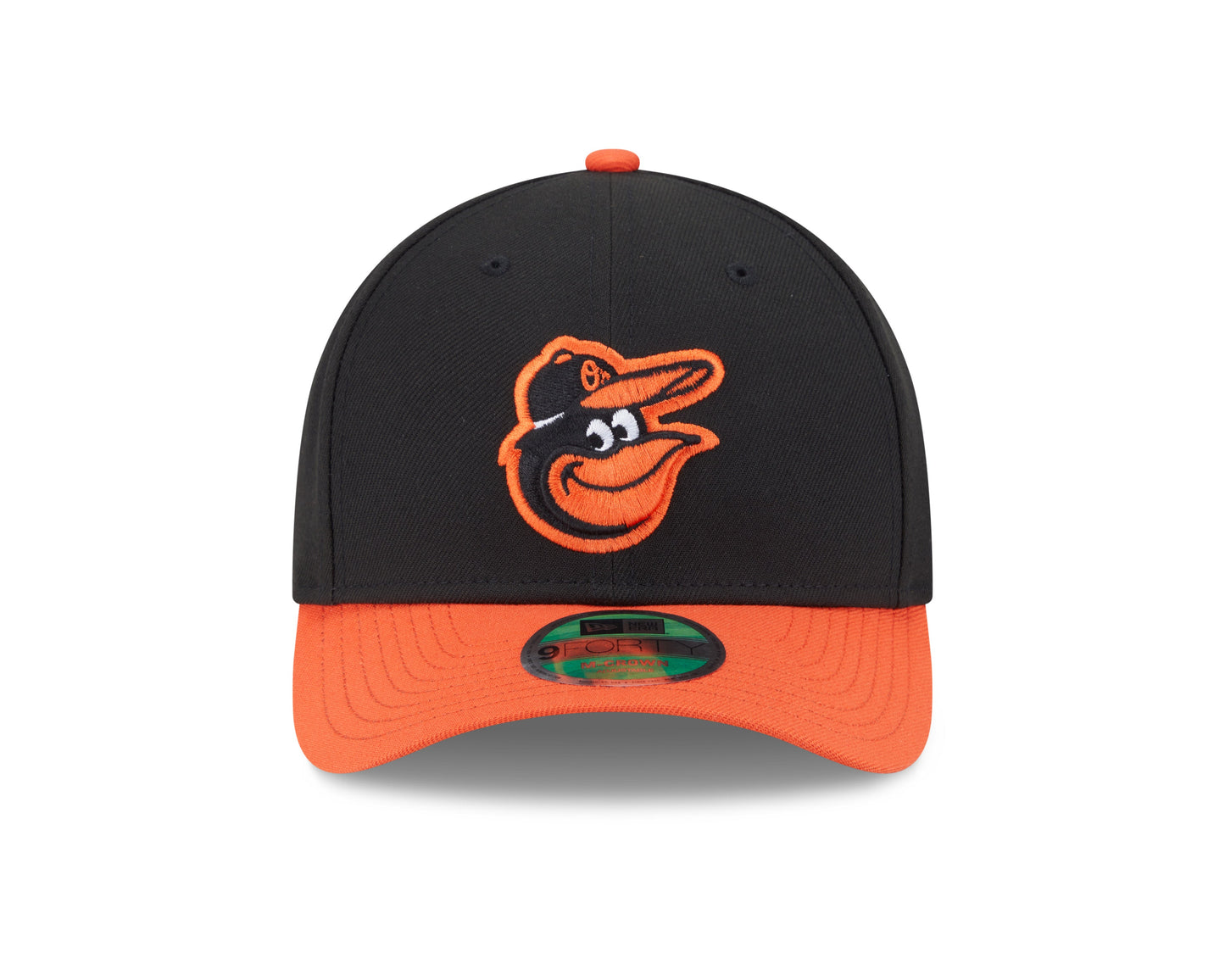 Baltimore Orioles Black/Orange Road New Era Player Replica M-Crown 9FORTY Adjustable Hat Official Team Hat Sports Fan Cap Official MLB Team Hat Baseba