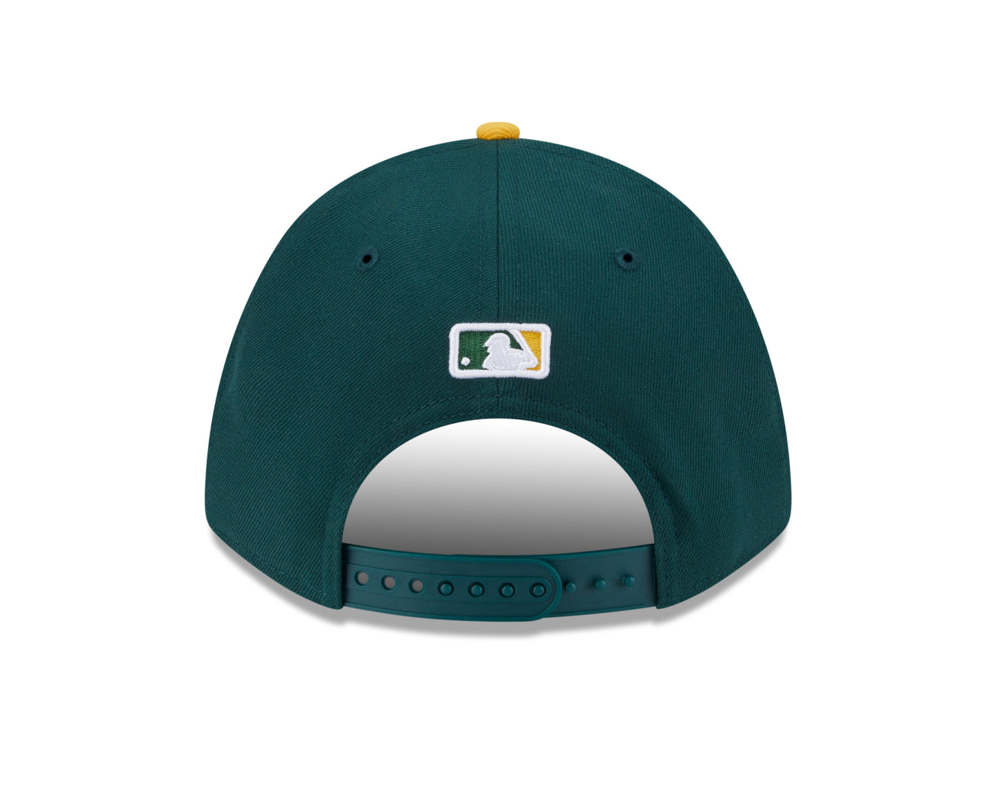 Athletics Green/Yellow New Era Player Replica M-Crown 9FORTY Adjustable Hat Official Team Hat Sports Fan Cap Official MLB Team Hat Baseball Fan Cap