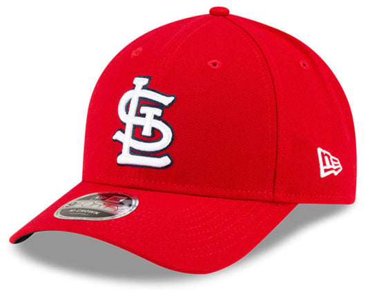 St. Louis Cardinals Red New Era Player Replica M-Crown 9FORTY Adjustable Hat Official Team Hat Sports Fan Cap Official MLB Team Hat Baseball Fan Cap