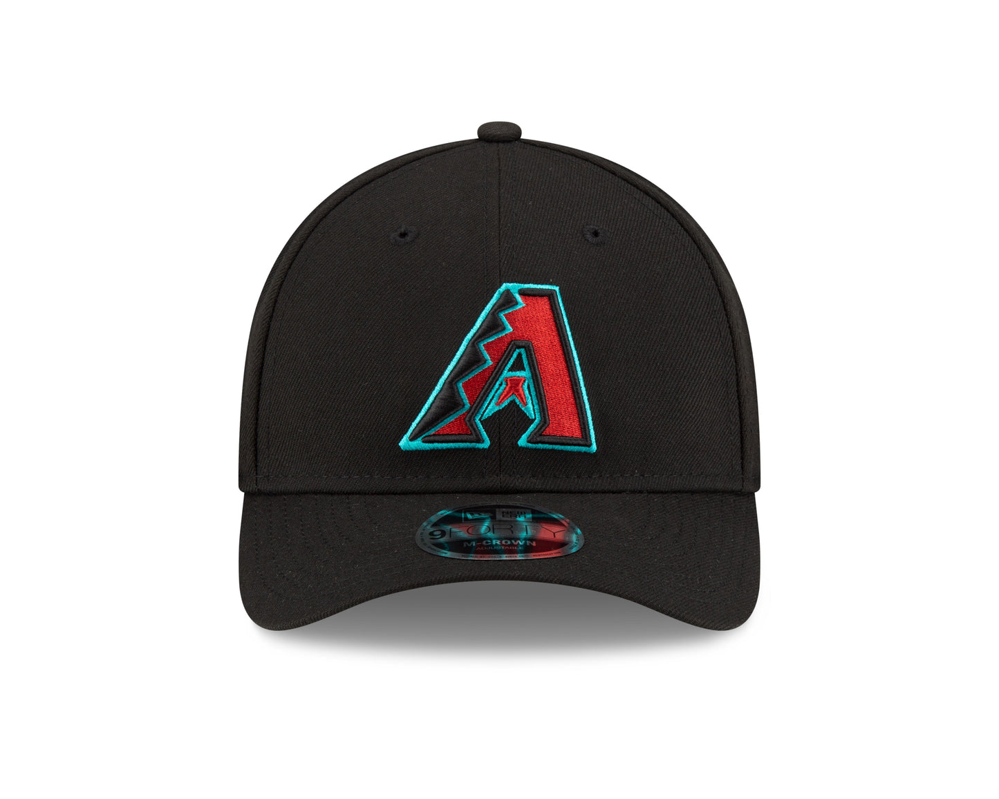 Arizona Diamondbacks Black Alternate New Era Player Replica M-Crown 9FORTY Adjustable Hat Official Team Hat Sports Fan Cap Official MLB Team Hat Baseb