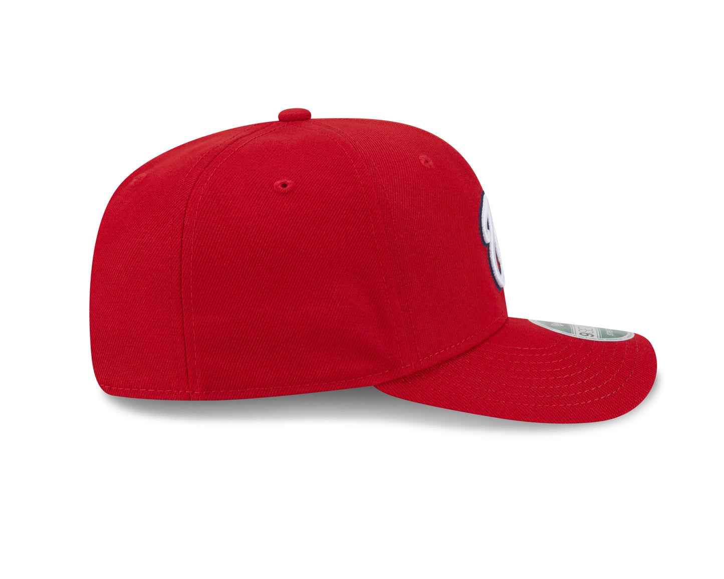 Washington Nationals Red New Era Player Replica 9SEVENTY Stretch Snap Adjustable Hat Official Team Hat Sports Fan Cap Official MLB Team Hat Baseball F