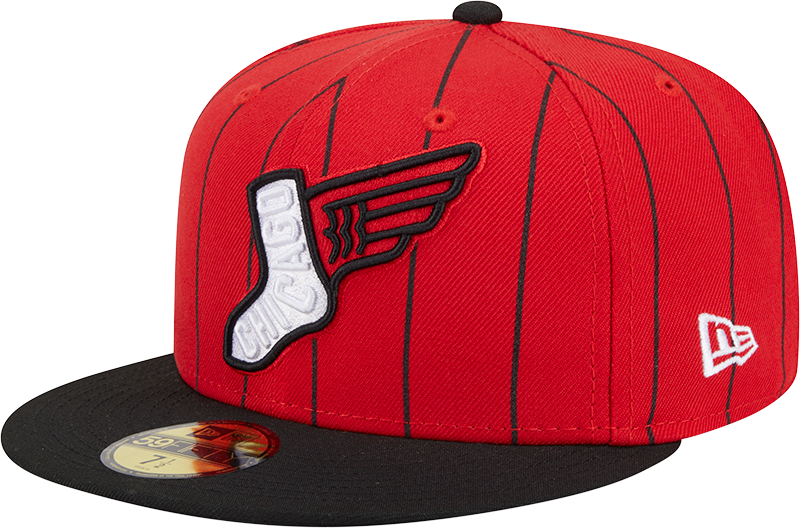 Chicago White Sox New Era 2025/26 City Connect 59FIFTY Fitted Hat - Red/Black Official Team Hat Sports Fan Cap Official MLB Team Hat Baseball Fan Cap
