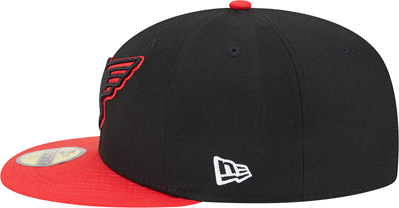 Chicago White Sox New Era 2025 City Connect Alternate 59FIFTY Fitted Hat - Black/Red Official Team Hat Sports Fan Cap Official MLB Team Hat Baseball F