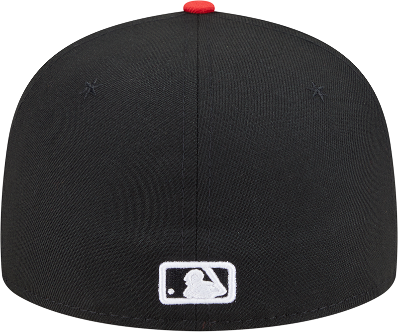Chicago White Sox New Era 2025 City Connect Alternate 59FIFTY Fitted Hat - Black/Red Official Team Hat Sports Fan Cap Official MLB Team Hat Baseball F