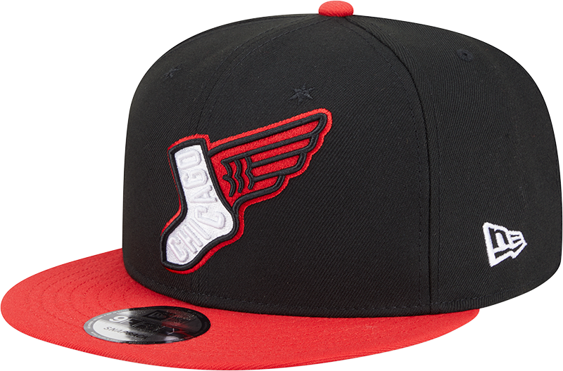Chicago White Sox New Era 2025 City Connect Alternate 9FIFTY Snapback Hat - Red/Black Official Team Hat Sports Fan Cap Official MLB Team Hat Baseball