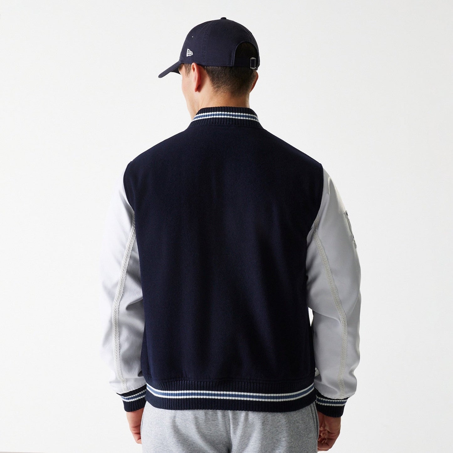 Los Angeles Dodgers MLB Wordmark Varsity Jacket New Era Official Sports Fan Gear MLB Fan Gear Popular Style