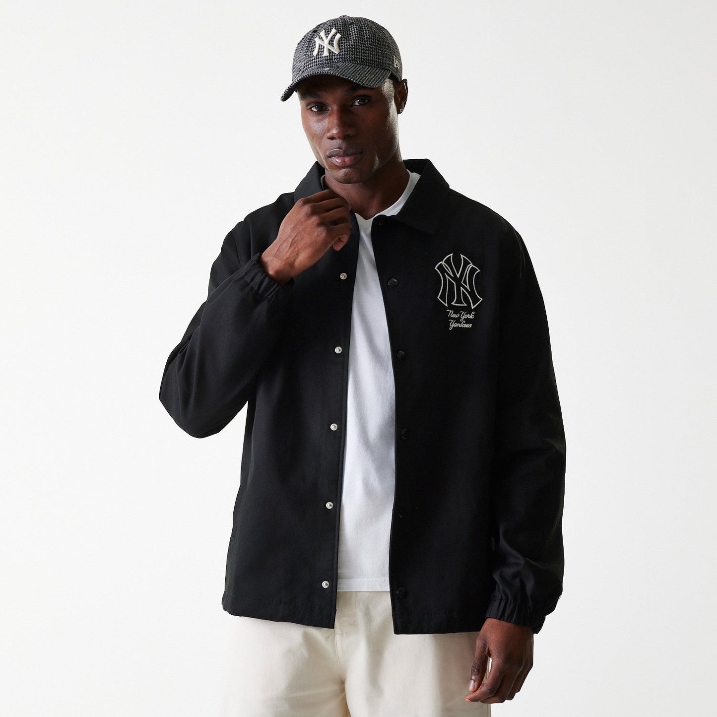 New York Yankees MLB Twill Coaches Jacket New Era Official Sports Fan Gear MLB Fan Gear Popular Style