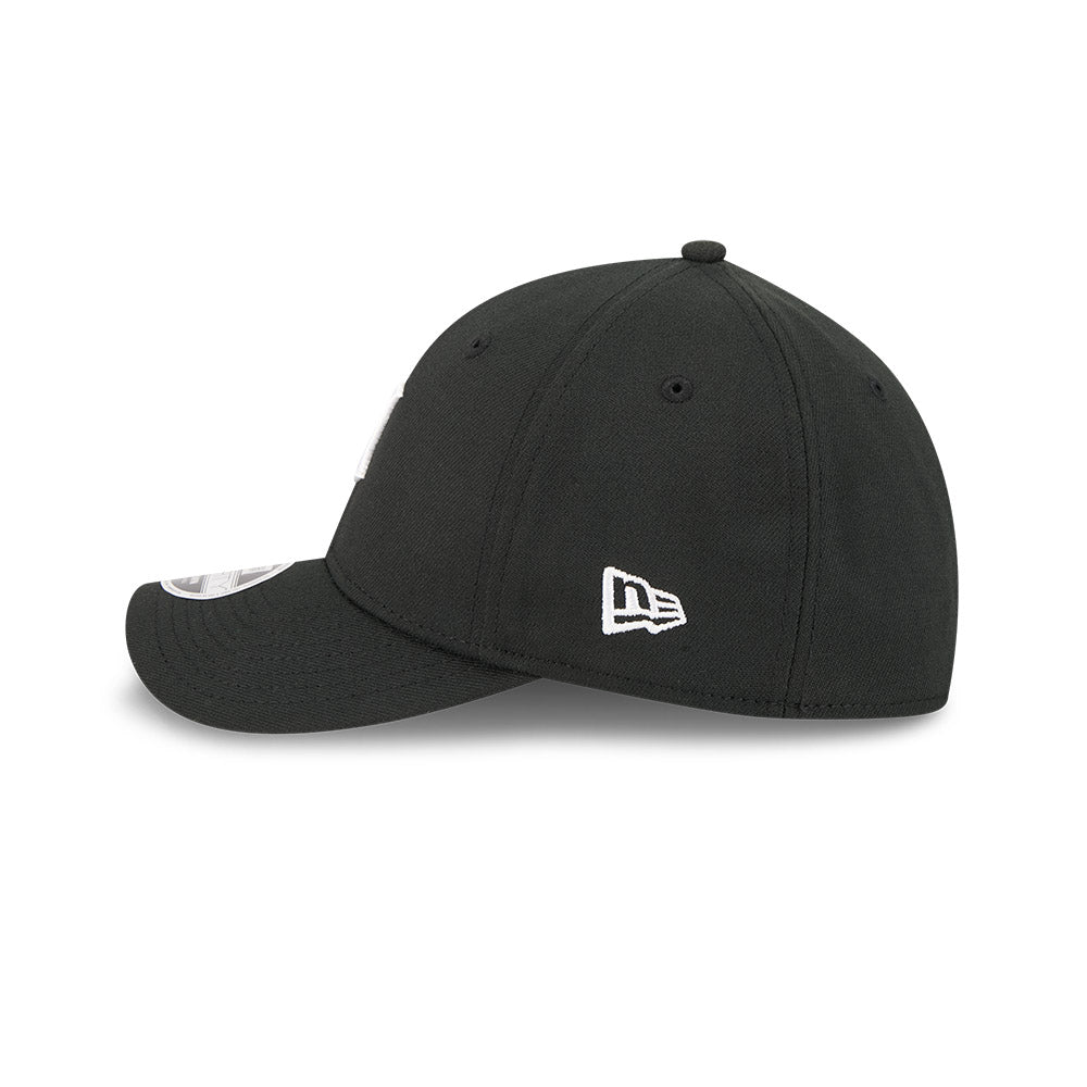 Detroit Tigers M-Crown 39Thirty Black/White Flex Fit Hat Official Team Hat Sports Fan Cap Official MLB Team Hat Baseball Fan Cap