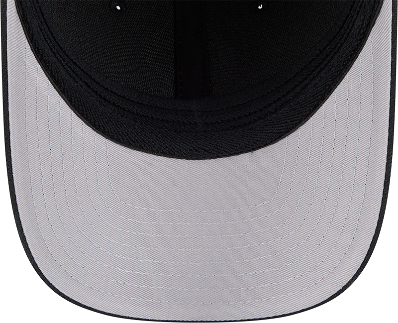 Chicago Cubs New Era M-Crown 39Thirty Black/White Flex Fit Hat Official Team Hat Sports Fan Cap Official MLB Team Hat Baseball Fan Cap