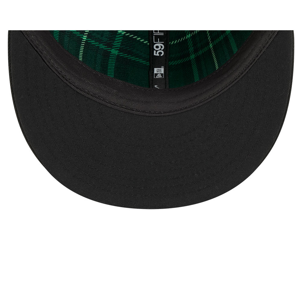 Men's Chicago White Sox New Era Black 2026 St. Patrick's Day Authentic Collection On-Field 59FIFTY Fitted Hat Official Team Hat Sports Fan Cap Officia