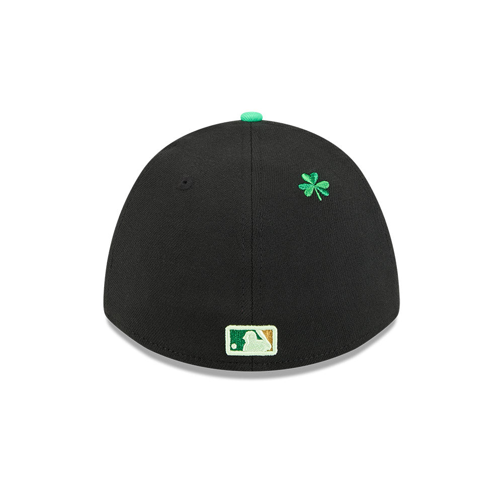 Chicago Cubs New Era M-Crown 39Thirty St. Patrick's Day Flex Fit Hat Official Team Hat Sports Fan Cap Official MLB Team Hat Baseball Fan Cap