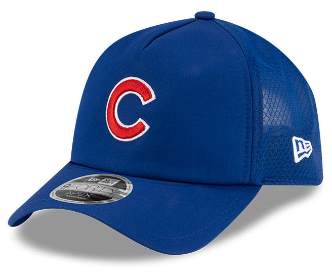 Chicago Cubs New Era 2026 Batting Practice 9Forty APEX "C" Logo Snap Adjustable Hat-Royal Official Team Hat Sports Fan Cap Official MLB Team Hat Baseb