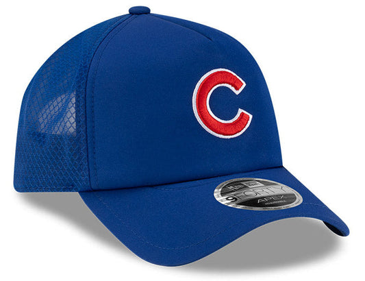 Chicago Cubs New Era 2026 Batting Practice 9Forty APEX "C" Logo Snap Adjustable Hat-Royal Official Team Hat Sports Fan Cap Official MLB Team Hat Baseb