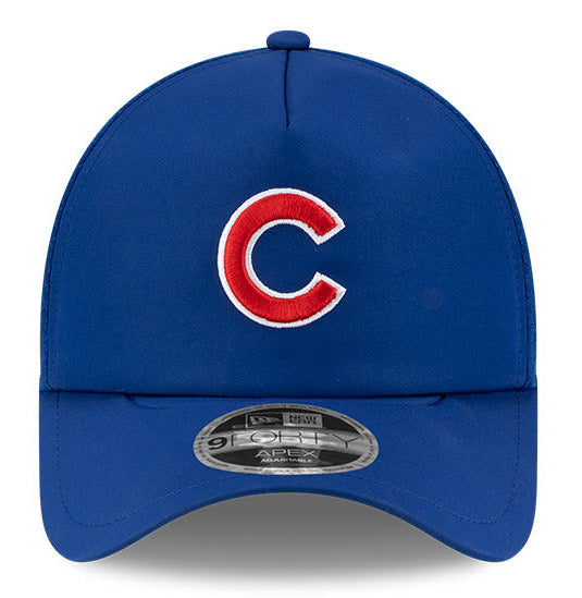 Chicago Cubs New Era 2026 Batting Practice 9Forty APEX "C" Logo Snap Adjustable Hat-Royal Official Team Hat Sports Fan Cap Official MLB Team Hat Baseb