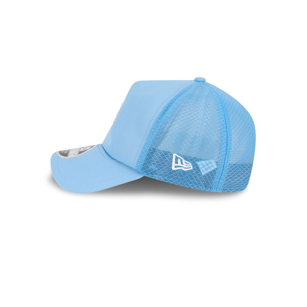 Chicago Cubs New Era 2026 Batting Practice 9Forty APEX "1984 Bear" Logo Snap Adjustable Hat-Sky Blue Official Team Hat Sports Fan Cap Official MLB Tea