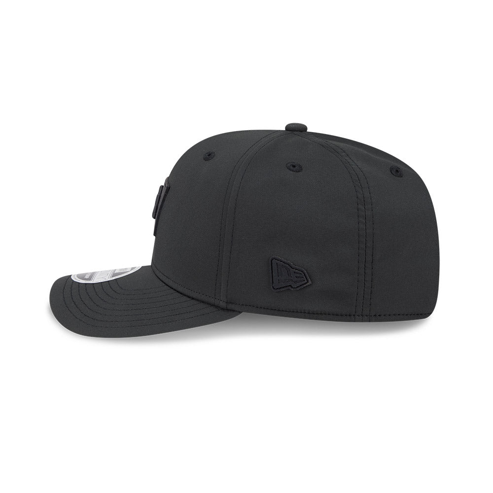 Los Angeles Dodgers New Era 2026 Clubhouse 9SEVENTY Stretch Snap Adjustable Hat-Black Tonal Official Team Hat Sports Fan Cap Official MLB Team Hat Bas