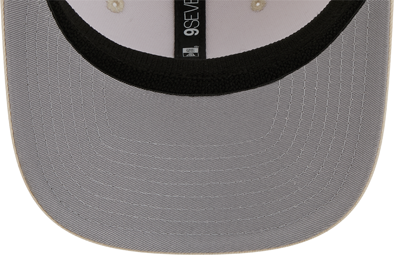 Men's Chicago Cubs New Era Light Beige Color Pack 9SEVENTY Trucker Adjustable Hat Official Team Hat Sports Fan Cap Official MLB Team Hat Baseball Fan