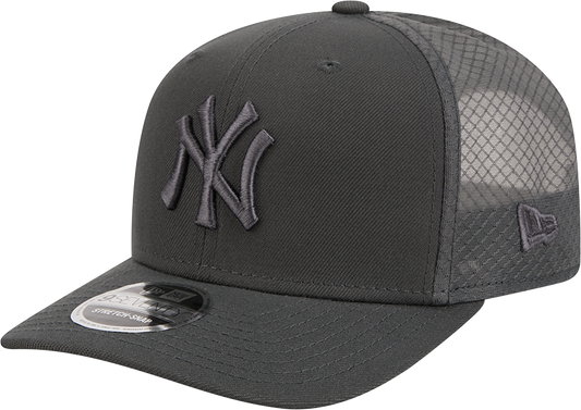 Men's New York Yankees New Era Grey Color Pack 9SEVENTY Trucker Adjustable Hat Official Team Hat Sports Fan Cap Official MLB Team Hat Baseball Fan Cap