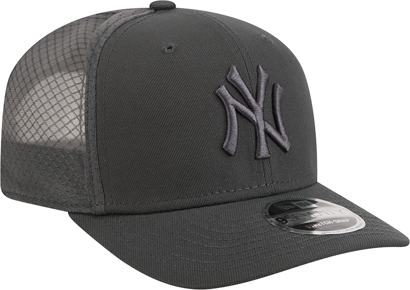 Men's New York Yankees New Era Grey Color Pack 9SEVENTY Trucker Adjustable Hat Official Team Hat Sports Fan Cap Official MLB Team Hat Baseball Fan Cap