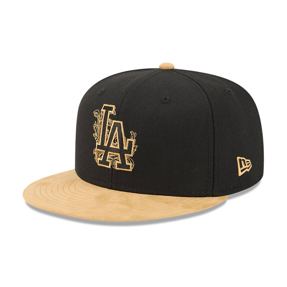 Los Angeles Dodgers MLB 5950Day New Era Black/Gold Official Team Hat Sports Fan Cap Official MLB Team Hat Baseball Fan Cap