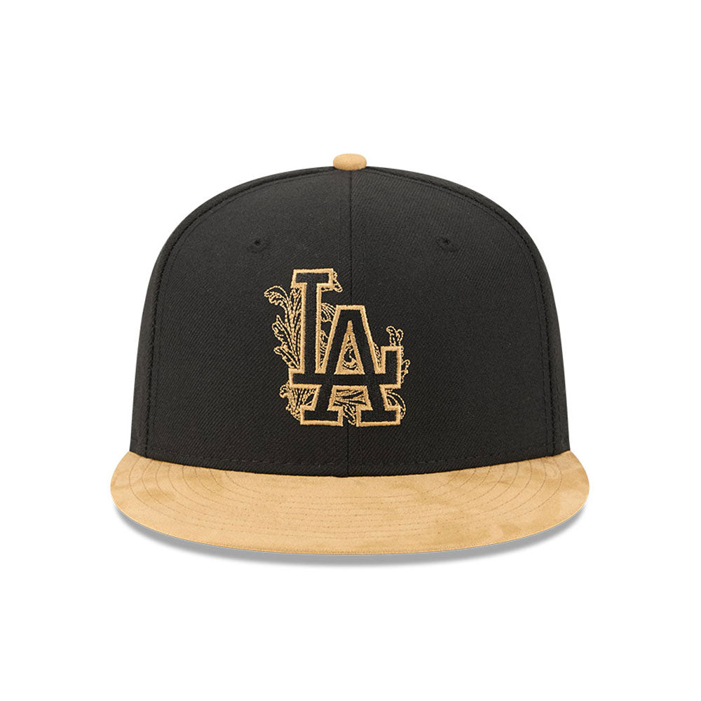 Los Angeles Dodgers MLB 5950Day New Era Black/Gold Official Team Hat Sports Fan Cap Official MLB Team Hat Baseball Fan Cap