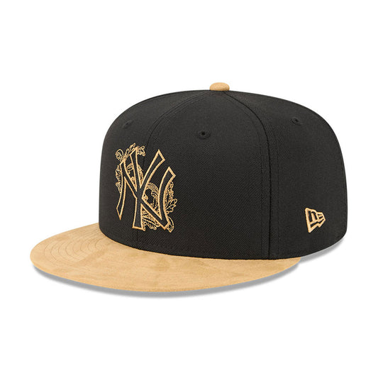 New York Yankees MLB 5950Day New Era Black/Gold Official Team Hat Sports Fan Cap Official MLB Team Hat Baseball Fan Cap