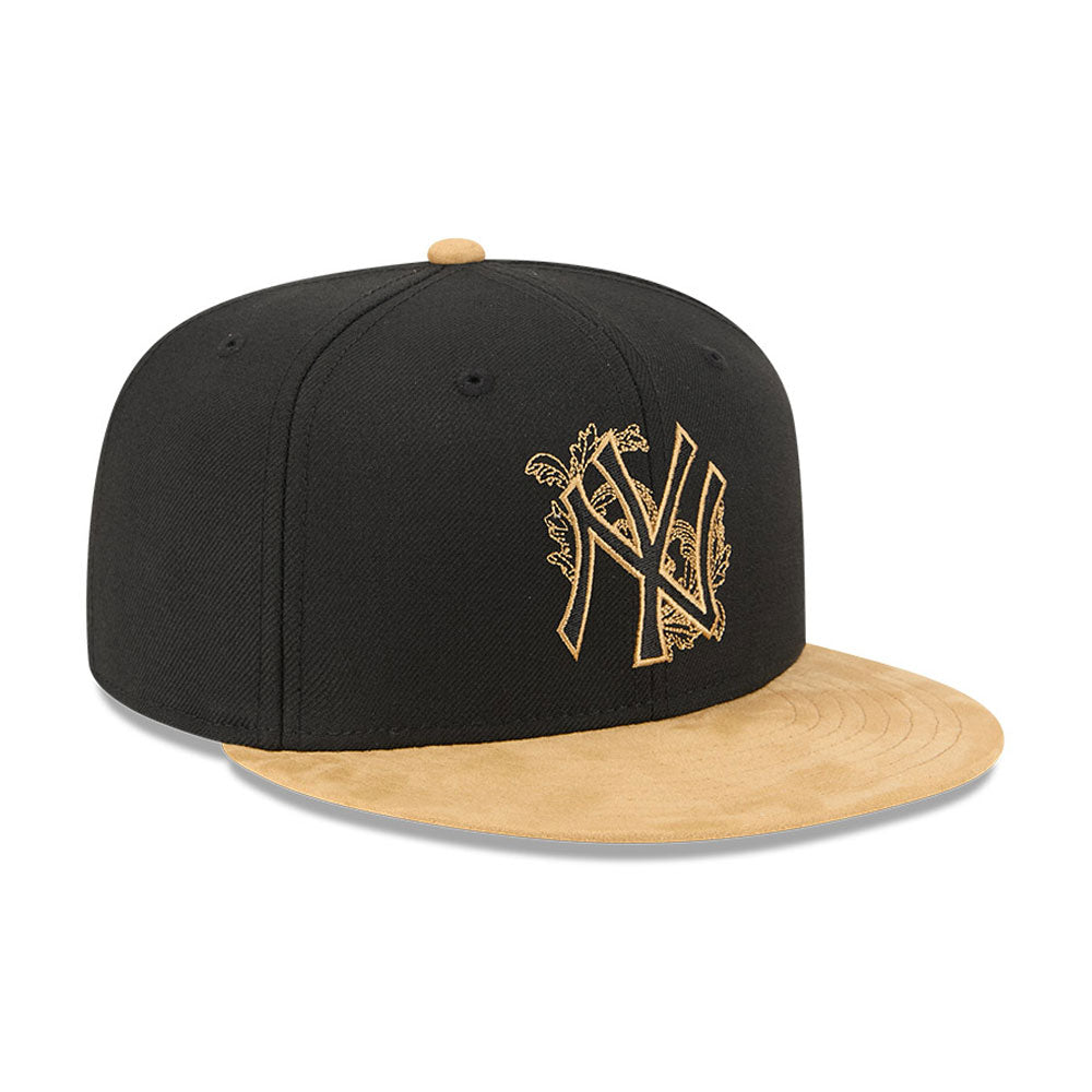 New York Yankees MLB 5950Day New Era Black/Gold Official Team Hat Sports Fan Cap Official MLB Team Hat Baseball Fan Cap
