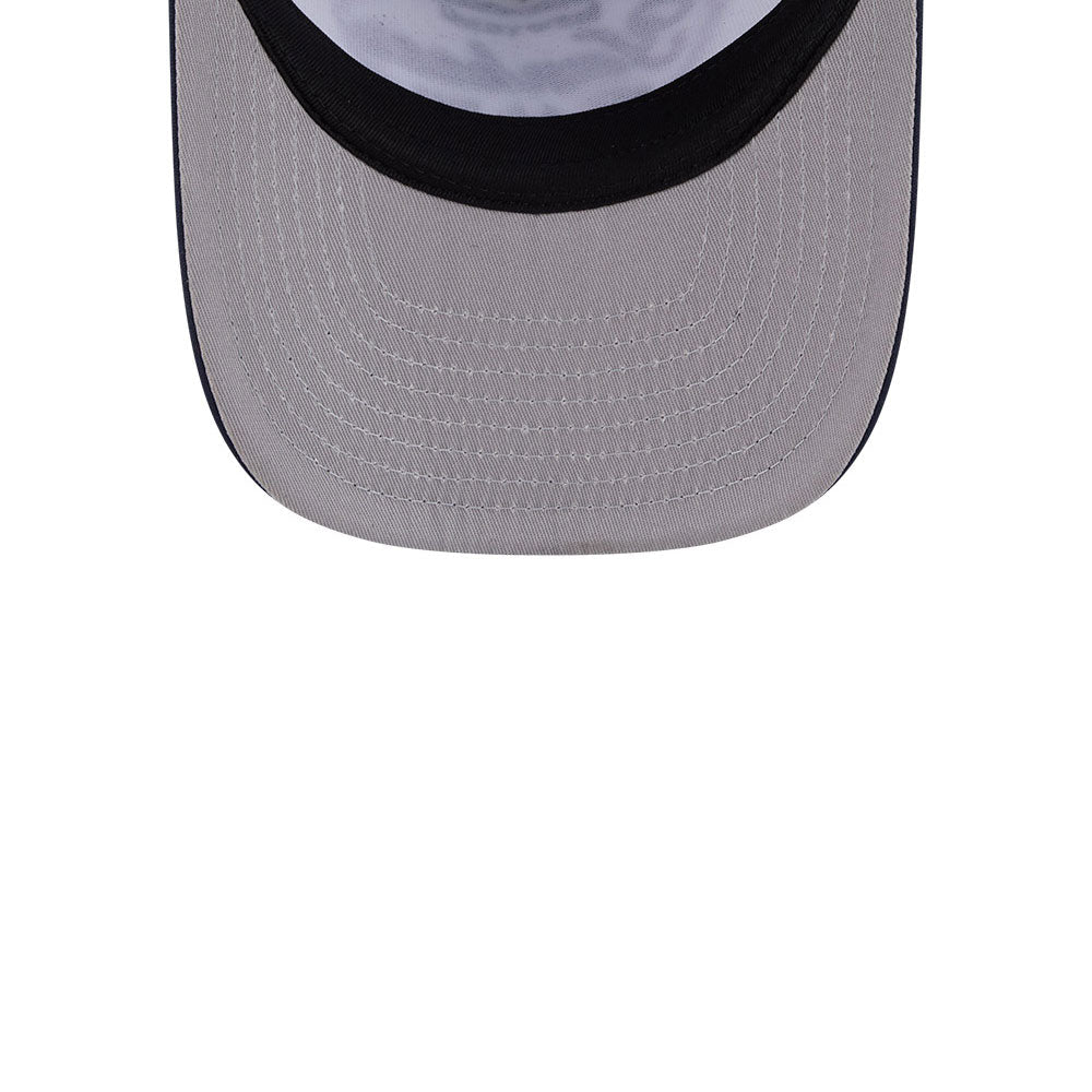 New York Yankees MLB 5950 Day Fitted Trucker A-Frame New Era White/Navy Official Team Hat Sports Fan Cap Official MLB Team Hat Baseball Fan Cap