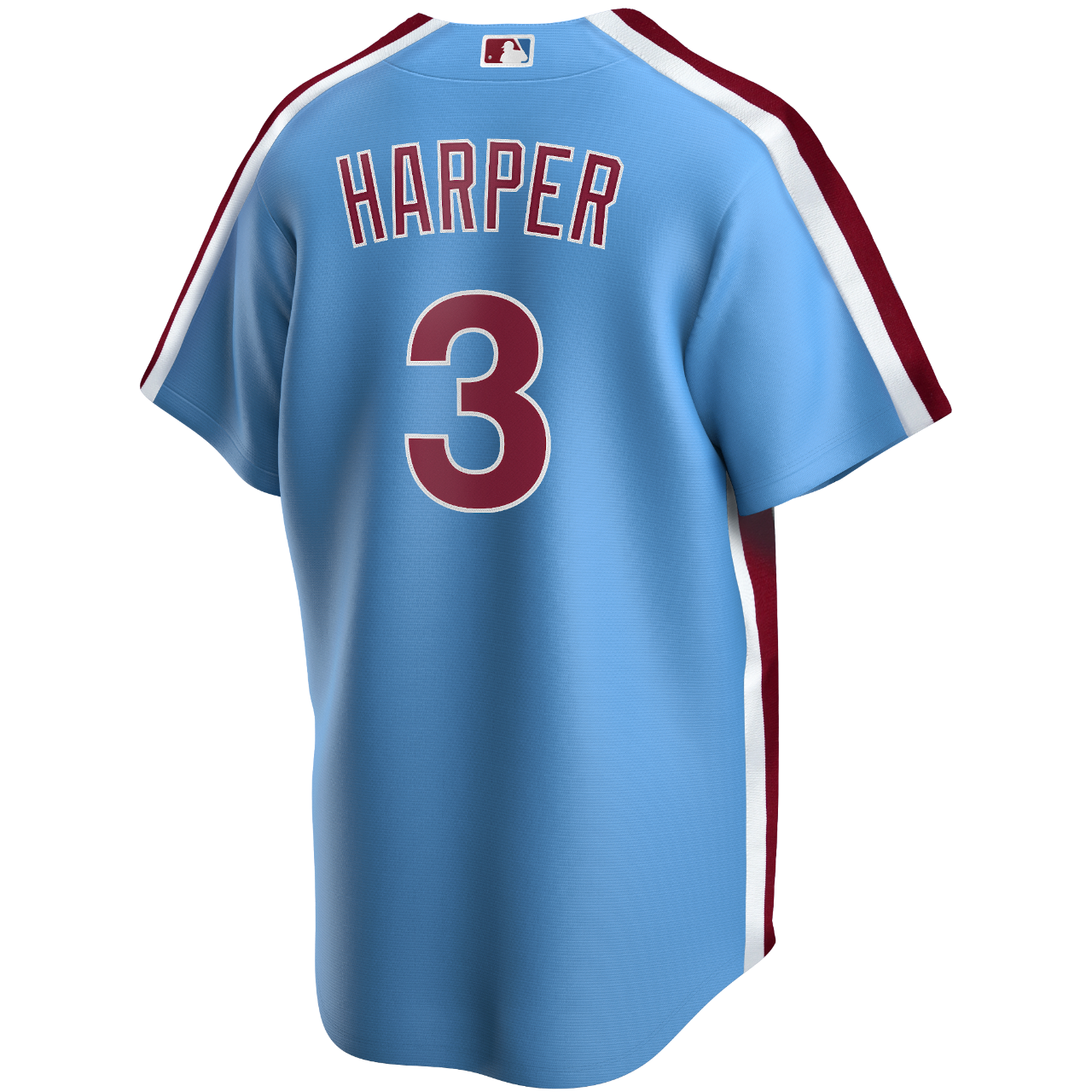 Men's Philadelphia Phillies Bryce Harper Nike Blue Alternate Replica Player Jersey Official Team Jersey Sports Fan Apparel Official MLB Team Jersey Ba