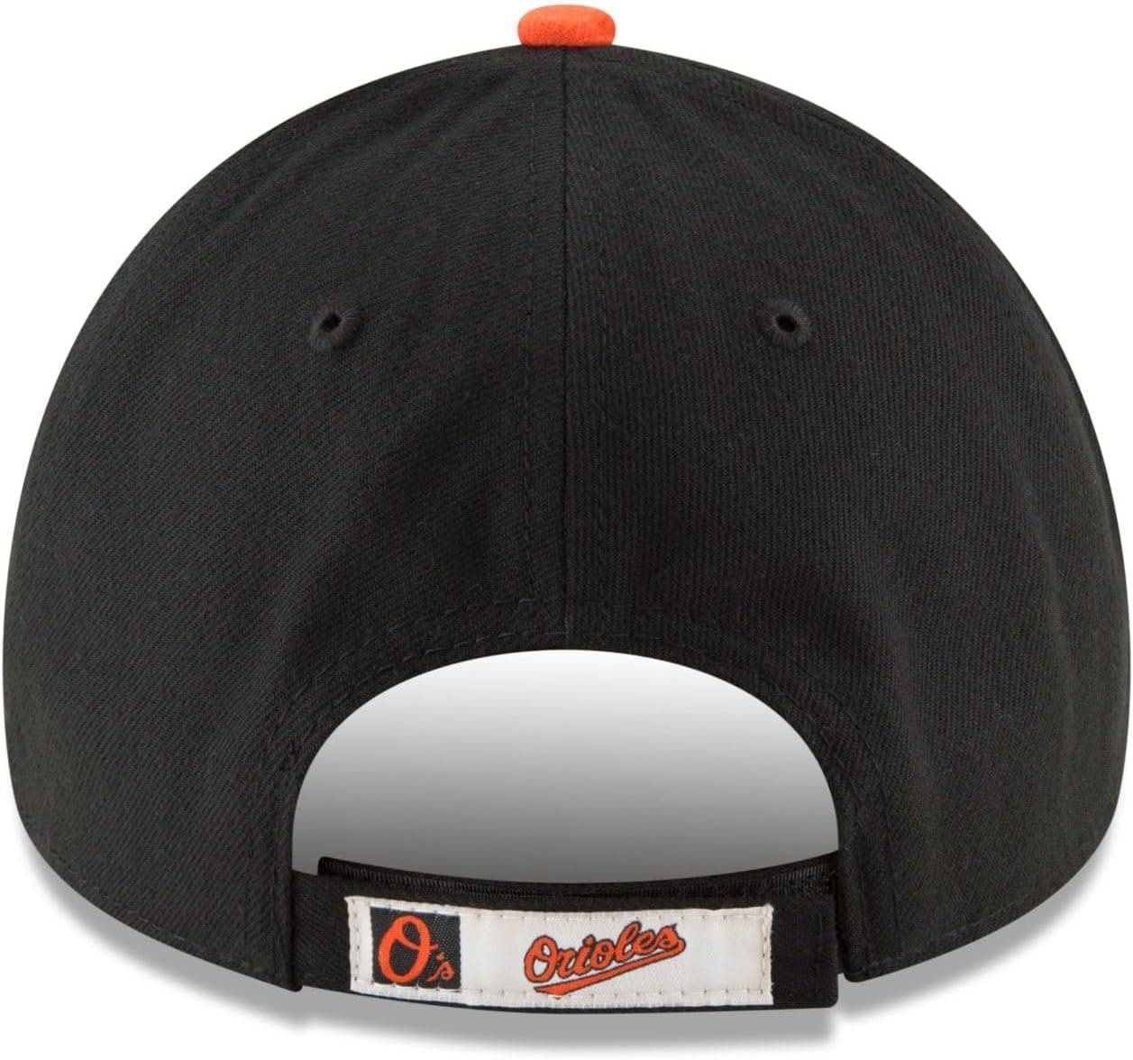 Men's Baltimore Orioles The League 9FORTY Adjustable Home Cap Official Team Hat Sports Fan Cap Official MLB Team Hat Baseball Fan Cap