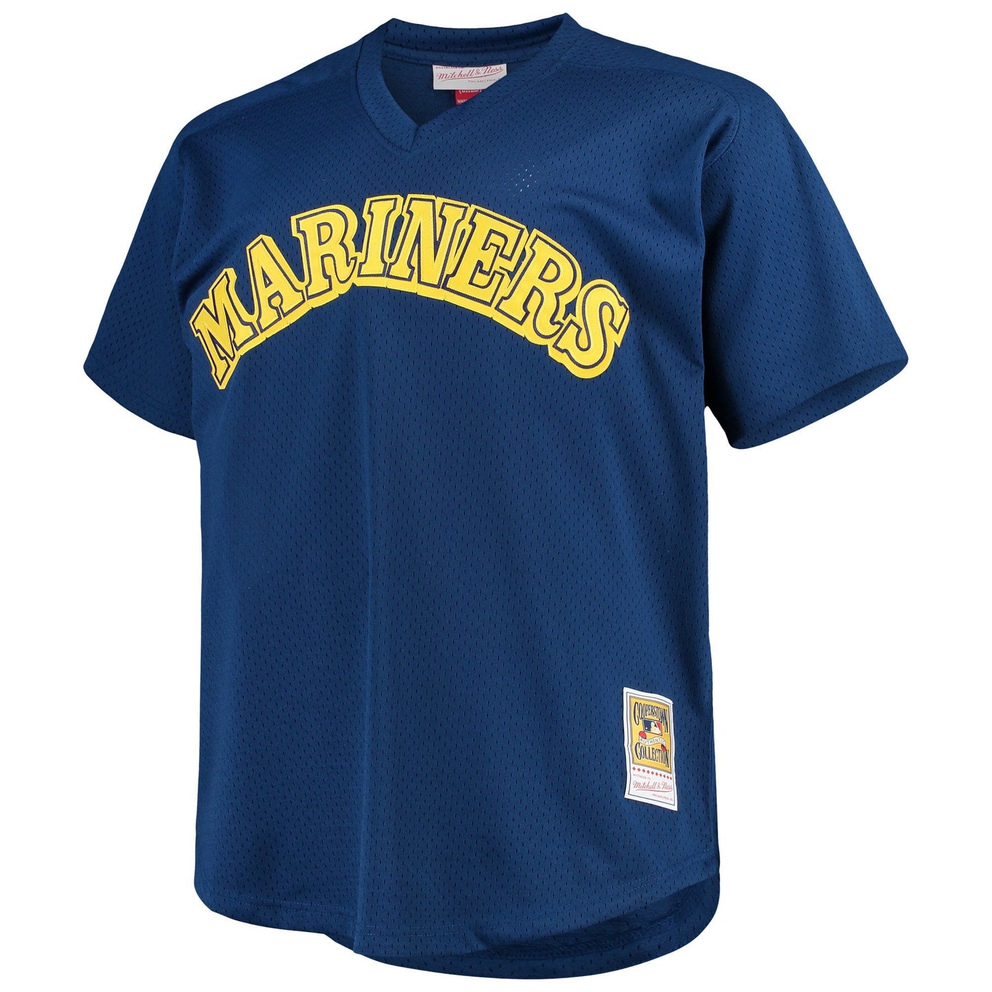 Men's Seattle Mariners Ken Griffey Jr. 1991 Mitchell & Ness Royal Blue Cooperstown Collection Mesh Batting Practice Jersey Official Team Jersey Sports