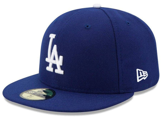 Men's Los Angeles Dodgers New Era Royal Authentic Collection On Field 59FIFTY Performance Fitted Hat Official Team Hat Sports Fan Cap Official MLB Tea