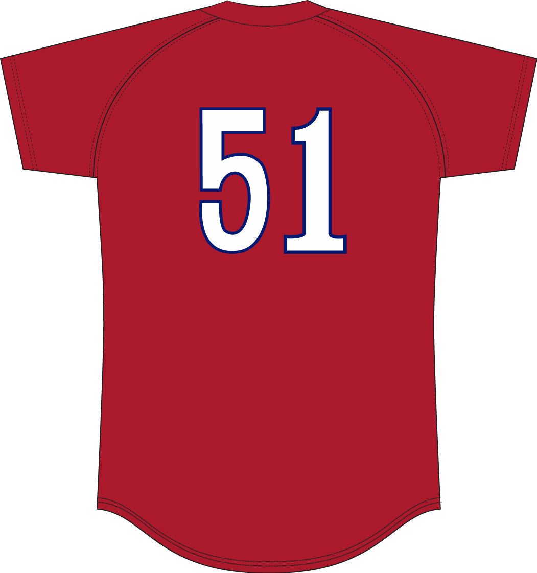 Men's Randy Johnson Montreal Expos Mitchell & Ness Batting Practice Jersey - Red Official Team Jersey Sports Fan Apparel Official MLB Team Jersey Base
