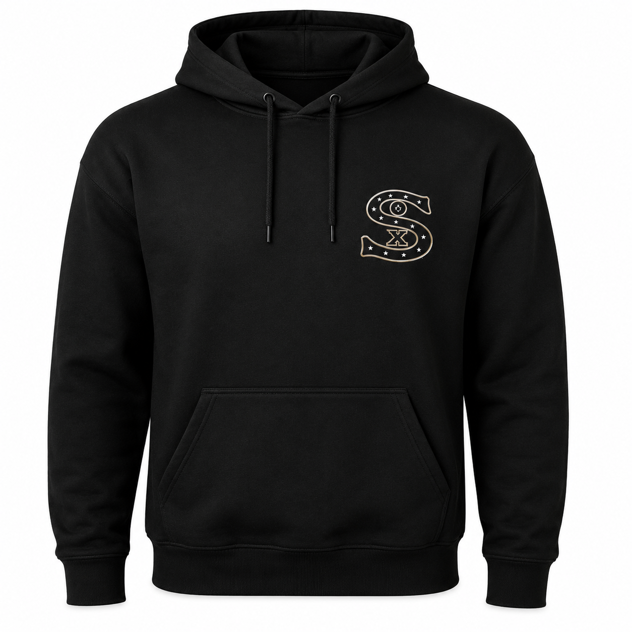 Mens Chicago White Sox New Era Black Cooperstown Collection 1917 Logo Hoodie MLB Fan Gear Popular Style