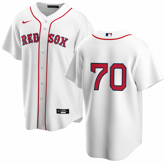 Men's Nike Boston Red Sox Payton Tolle #70 Home Official Replica Player Jersey Official Team Jersey Sports Fan Apparel Official MLB Team Jersey Baseba