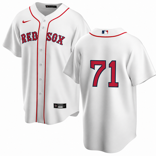 Men's Nike Boston Red Sox Connelly Early #71 Home Official Replica Player Jersey Official Team Jersey Sports Fan Apparel Official MLB Team Jersey Base