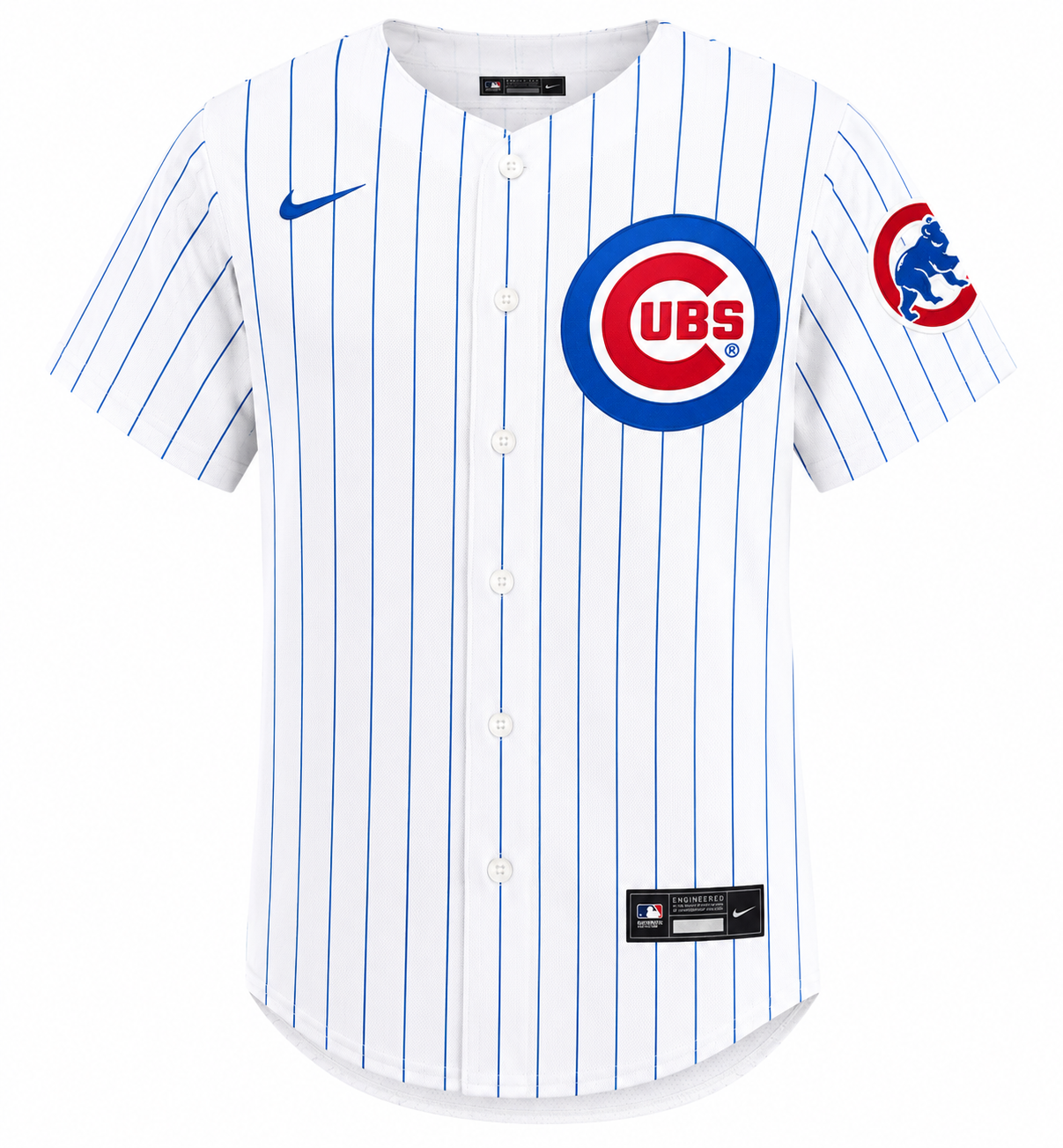 Men's Chicago Cubs Pete Crow-Armstrong Nike Home White Authentic Player Jersey Official Team Jersey Sports Fan Apparel Official MLB Team Jersey Baseba