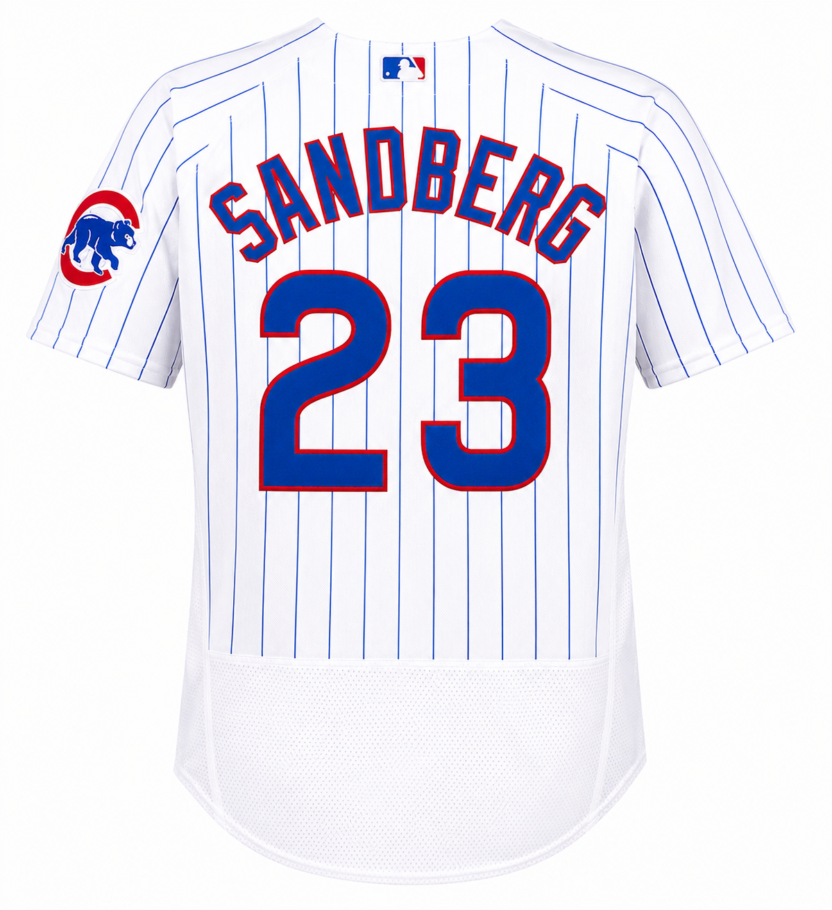 Men's Chicago Cubs Ryne Sandberg Nike White Home Authentic Player Jersey Official Team Jersey Sports Fan Apparel Official MLB Team Jersey Baseball Fan