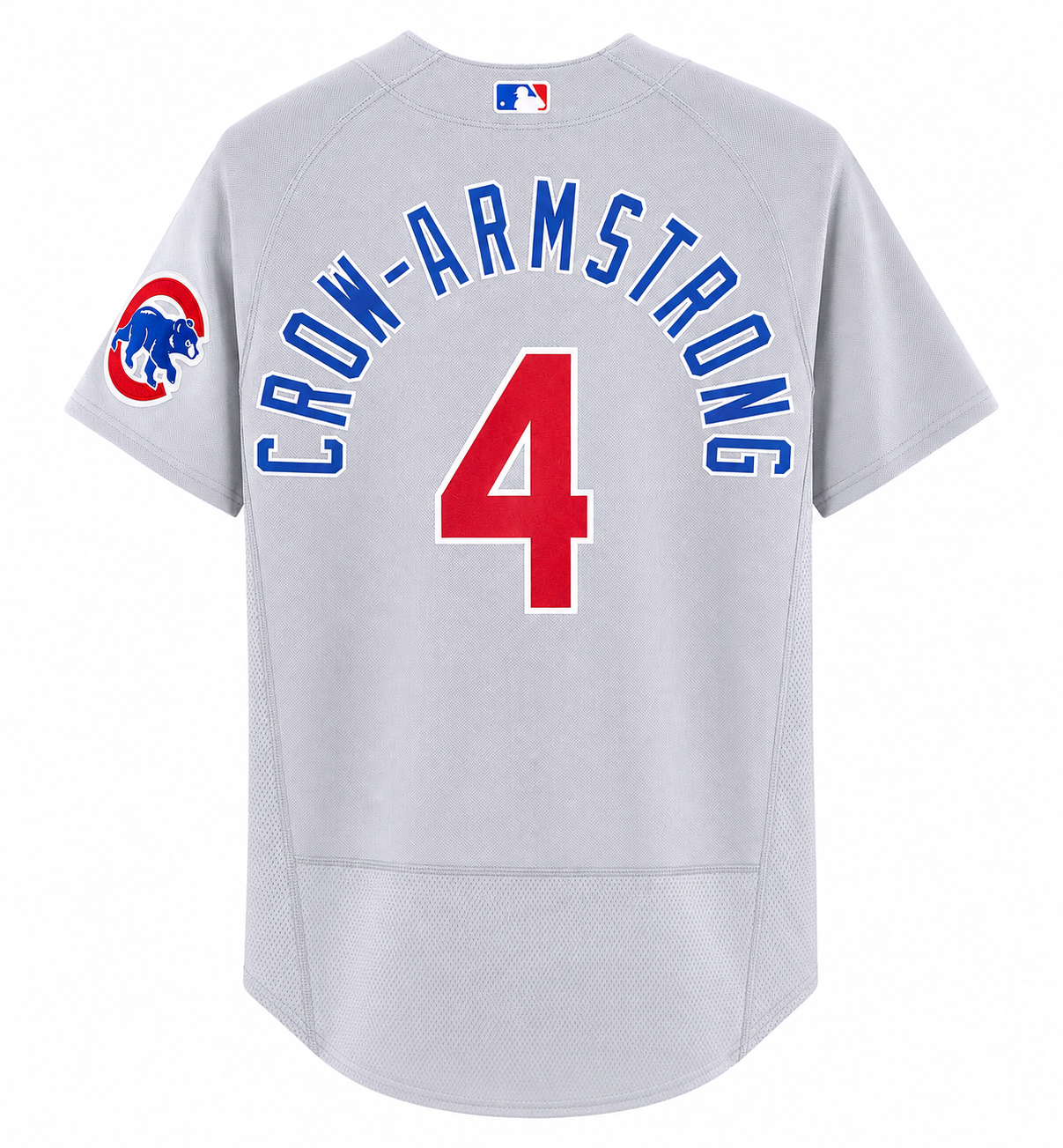 Men's Chicago Cubs Pete Crow-Armstrong Nike Road Gray Authentic Player Jersey Official Team Jersey Sports Fan Apparel Official MLB Team Jersey Basebal