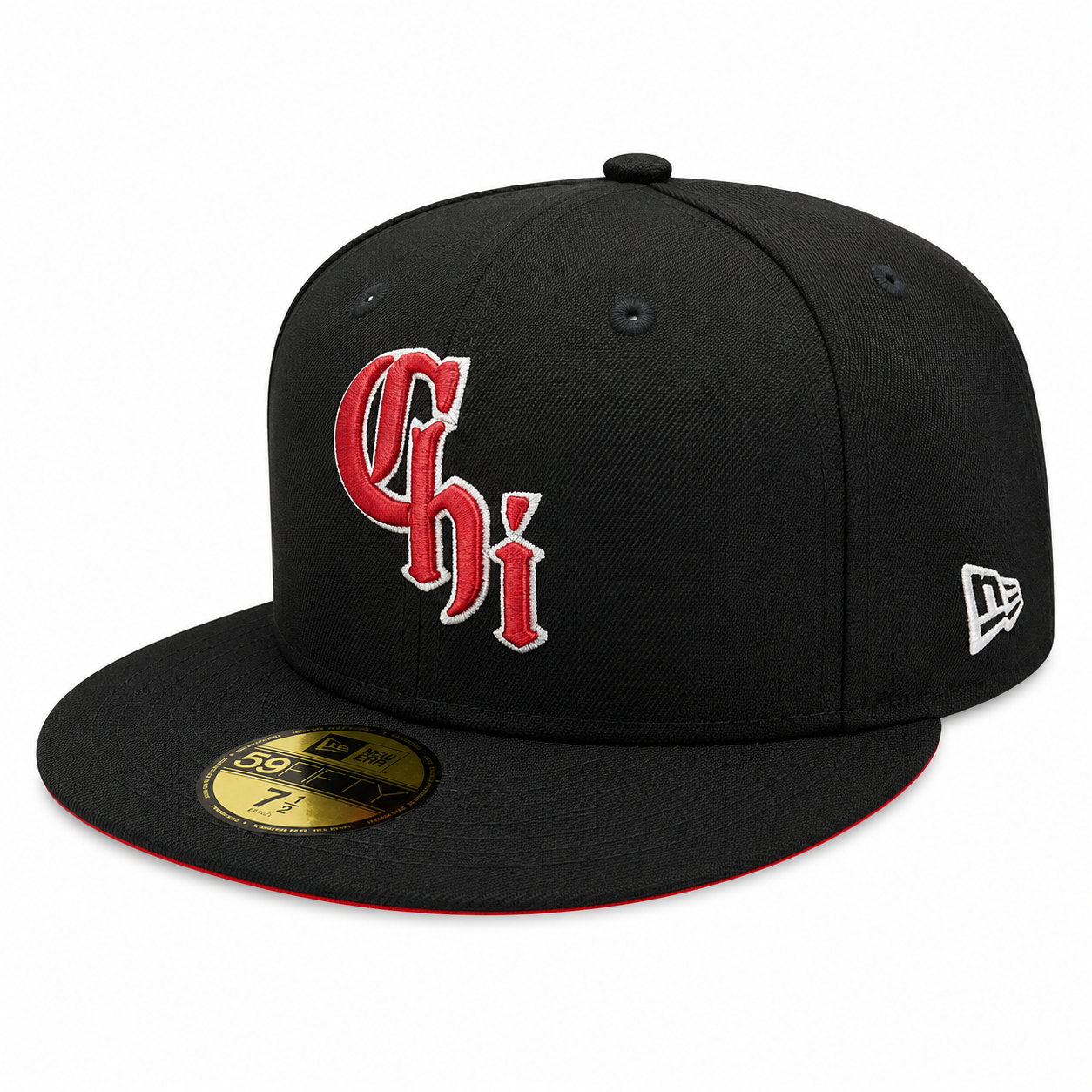 Chicago White Sox New Era City Connect Red/Black 59FIFTY Fitted Hat Official Team Hat Sports Fan Cap Official MLB Team Hat Baseball Fan Cap