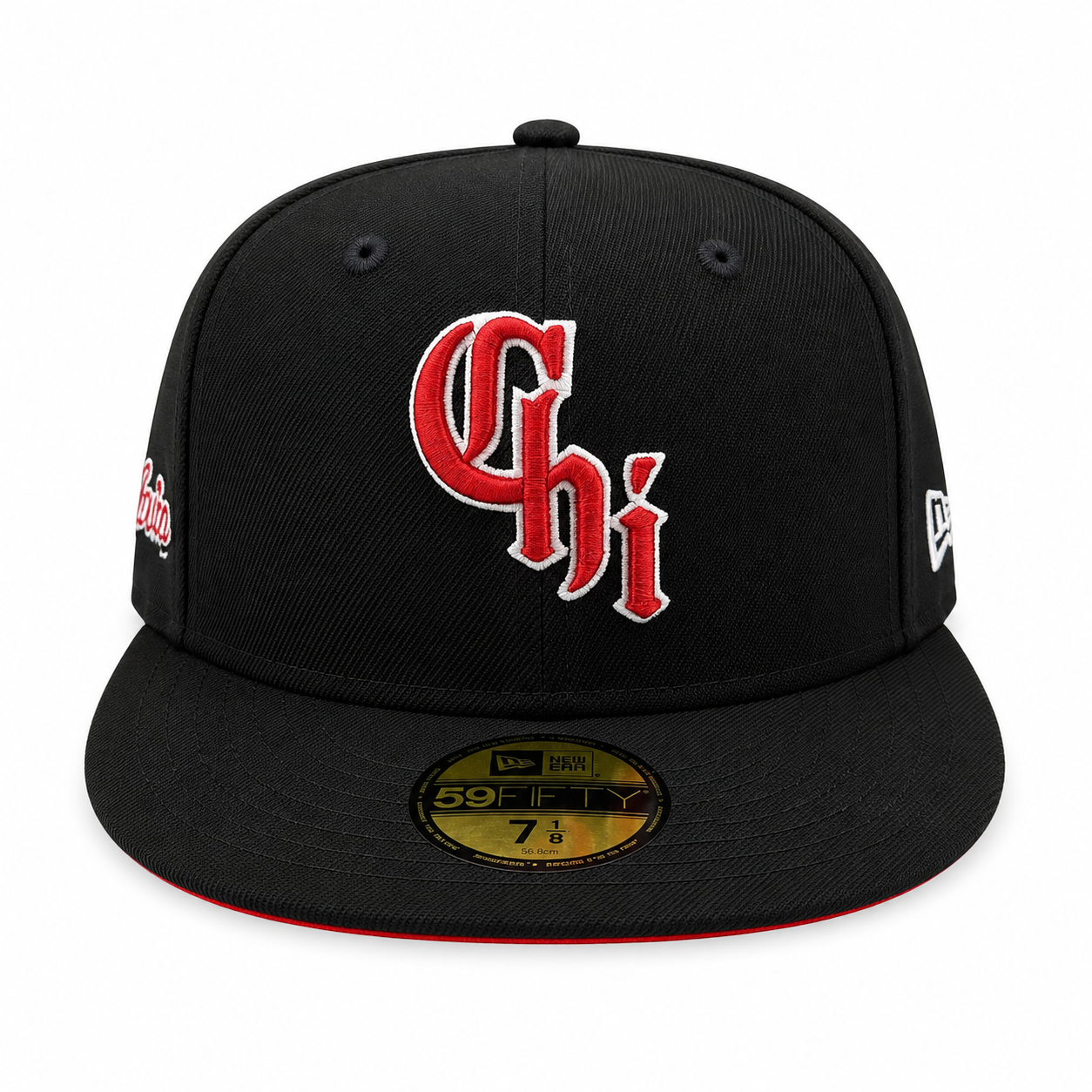 Chicago White Sox New Era City Connect Red/Black 59FIFTY Fitted Hat Official Team Hat Sports Fan Cap Official MLB Team Hat Baseball Fan Cap