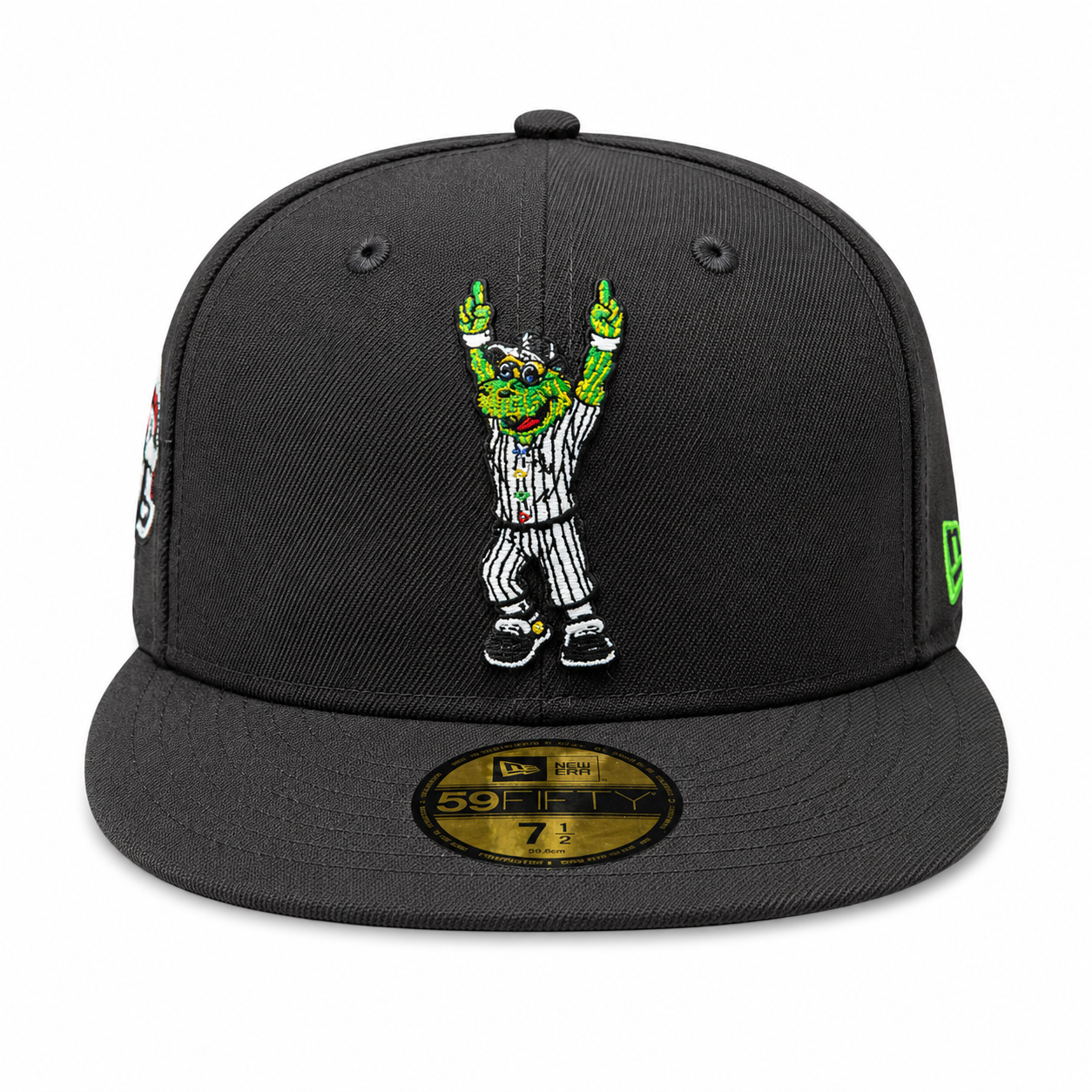 Chicago White Sox Southpaw New Era Black 59FIFTY Fitted Hat Official Team Hat Sports Fan Cap Official MLB Team Hat Baseball Fan Cap