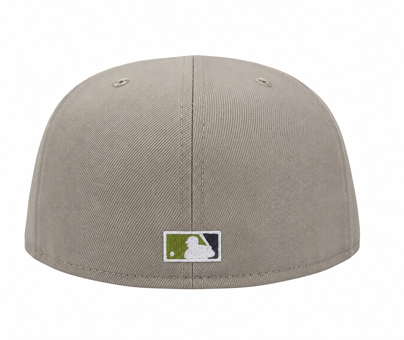 Atlanta Braves New Era 2 Tone Stone/ Green Bark Sevendust Home inspired 59FIFTY Fitted Hat Official Team Hat Sports Fan Cap Official MLB Team Hat Base